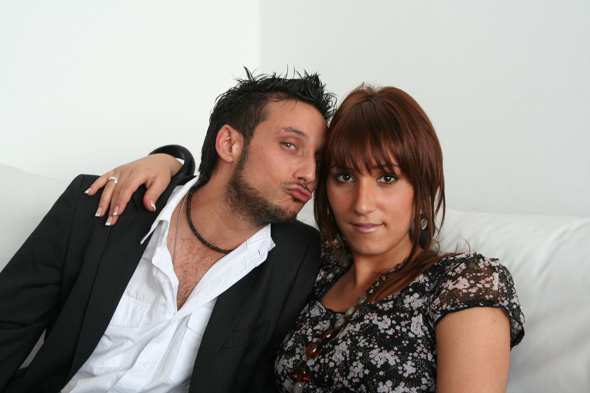 Freunde aus Kindheitstagen: Vittorio Magro (l.) und Claudia Cacciato