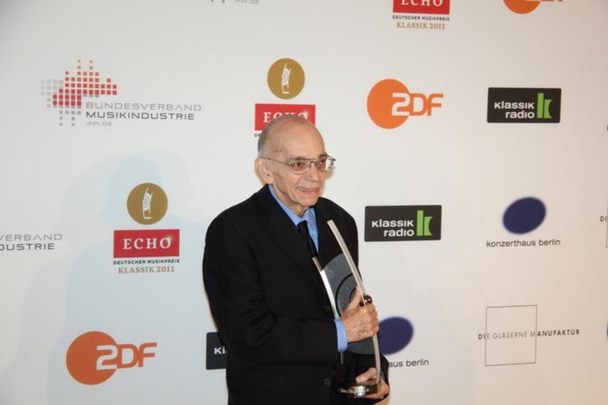 Mehrfach ausgezeichnet: José Antonio Abreu, hier beim Echo Klassik 2011 in Berlin