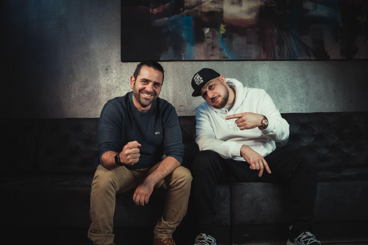 Wollen neue Künstler und Labels an sich binden: Moris Marchionna (links, Gründer iGroove) und Kool Savas)