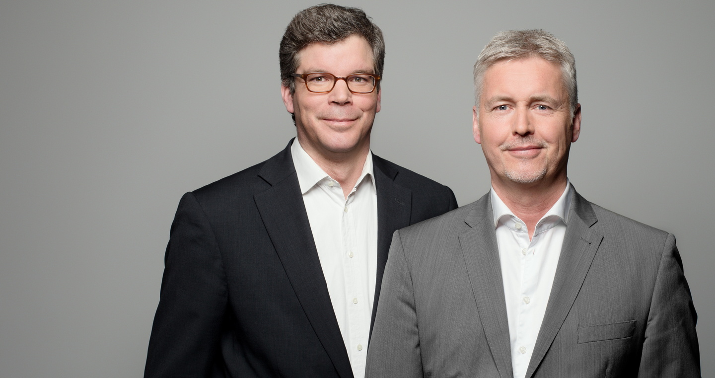 Streben für ausübende Künstler eine angemessene Vergütung an: Tilo Gerlach (links) und Guido Evers