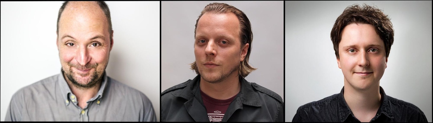 Bringen die Media Sound Boutique ans Netz (von links): Heri Reipöler, Christian Klimek und Alex Schroer
