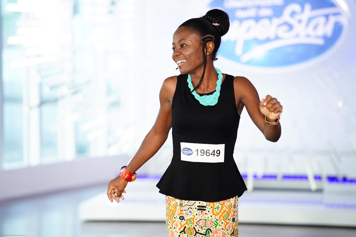 a89032dbc5245ccaa1e659529c661bb523c68cc7d6227df343d1dd40313f5a3a Sang bei "DSDS": Kandidatin Adele Tankwa Nchoutnsu