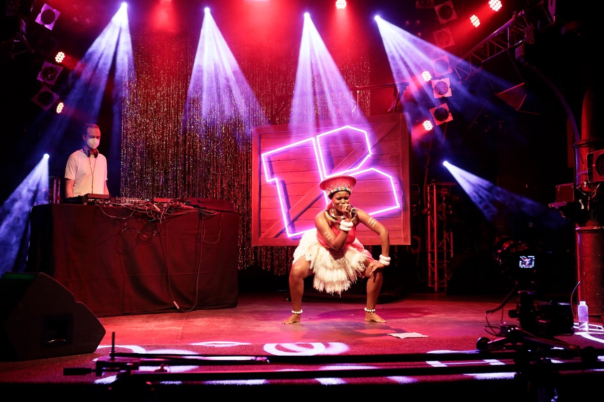 Beeindruckte mit ihrem Auftritt beim Showcase-Abend: Awa Khiwe