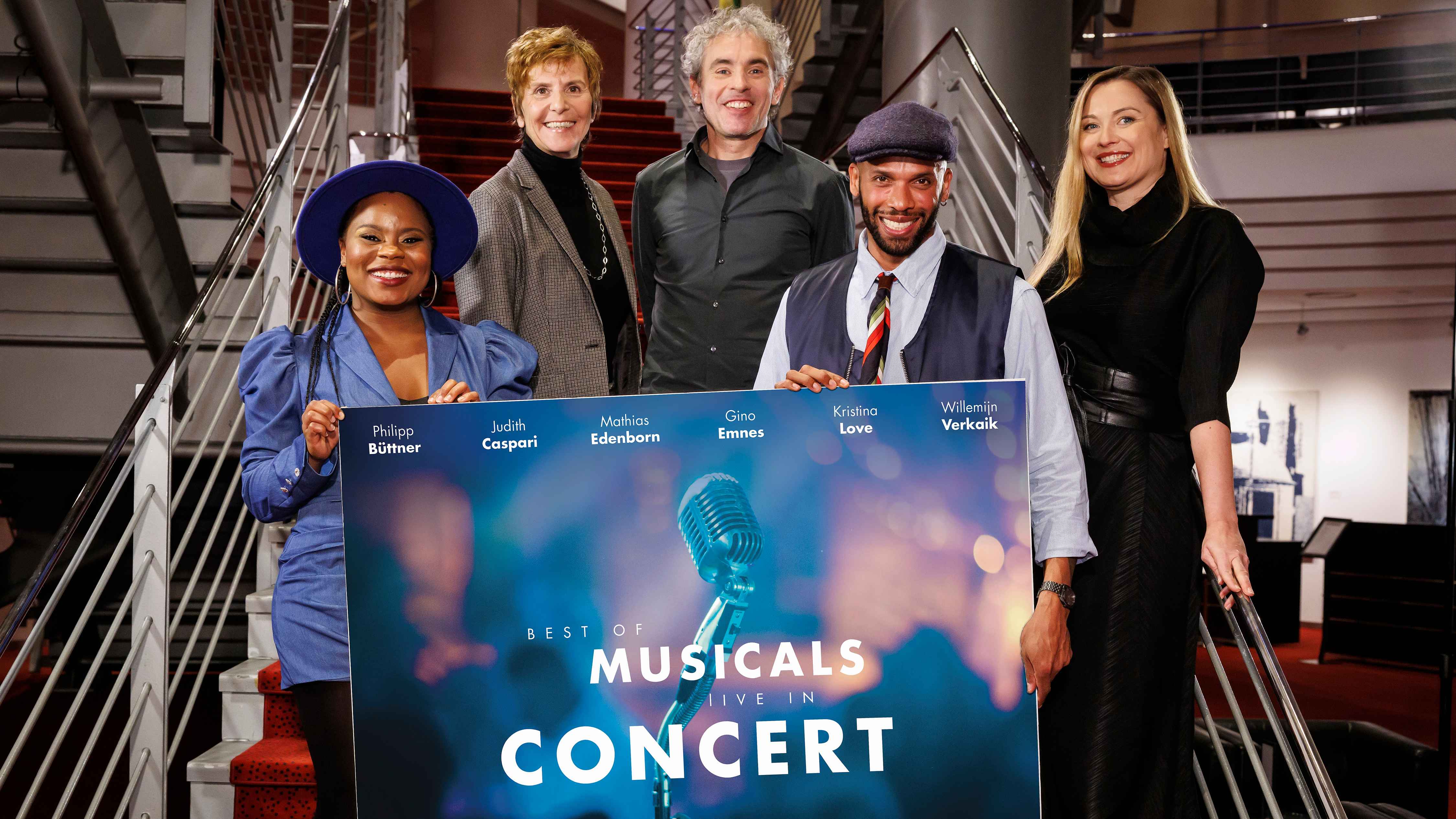 a8bf569f cadb 4689 9066 b24a7a1d968f Gaben erste Einblicke in das Konzertformat „Best of Musicals Live In Concert“ (von links): Darstellerin Kristina Love, Simone Linhof, Hannes Schauz, Britta Heiligenthal (alle Stage Enterta...