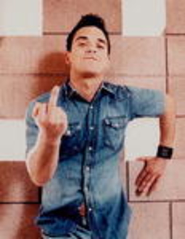 Pfeift auf die Majors: Robbie Williams