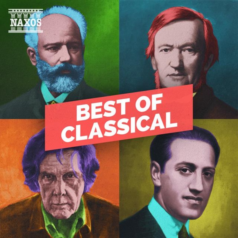 So sieht eine der Playlisten von Naxos für Apple Music aus: "BestOf Classical"