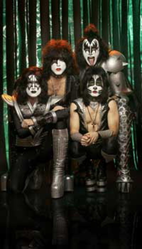Bald wieder in Deutschland zu sehen: Kiss