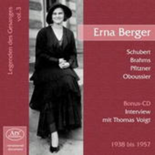 Erna Berger – Erna Berger singt Lieder