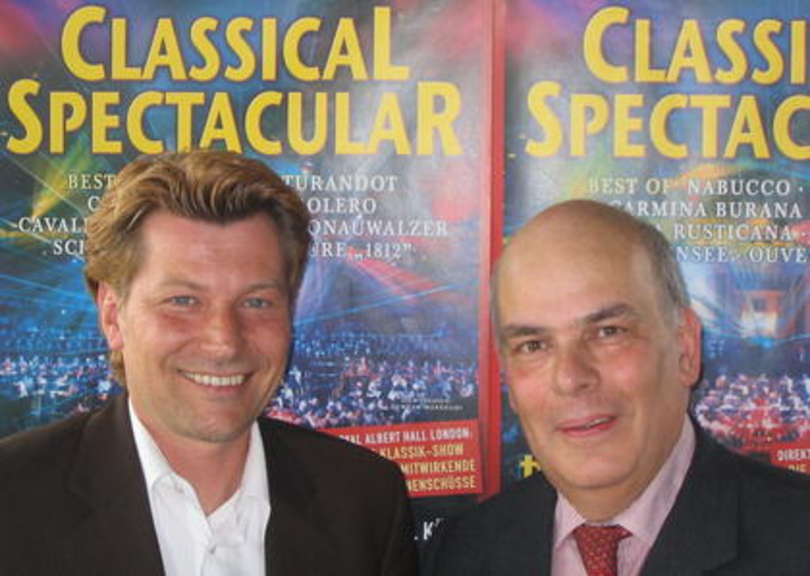 Klotzen mit Klassikspektakel: Jan Schöttke und Raymond Gubbay