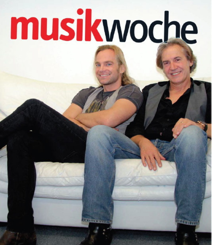 Rockiger Neubeginn mit neuem Sänger: Tim Wilhelm (l.) und Michael Kunzi von der Münchener Freiheit