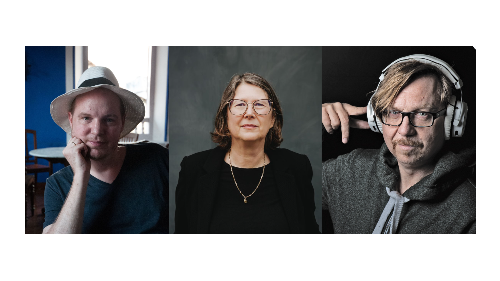 Schlossen sich den Signator:innen an: Maurice Summen (Staatsakt/Fun In The Church), Manuela Nikele (375 Media) sowie Carol von Rautenkranz (Napa Sounds).