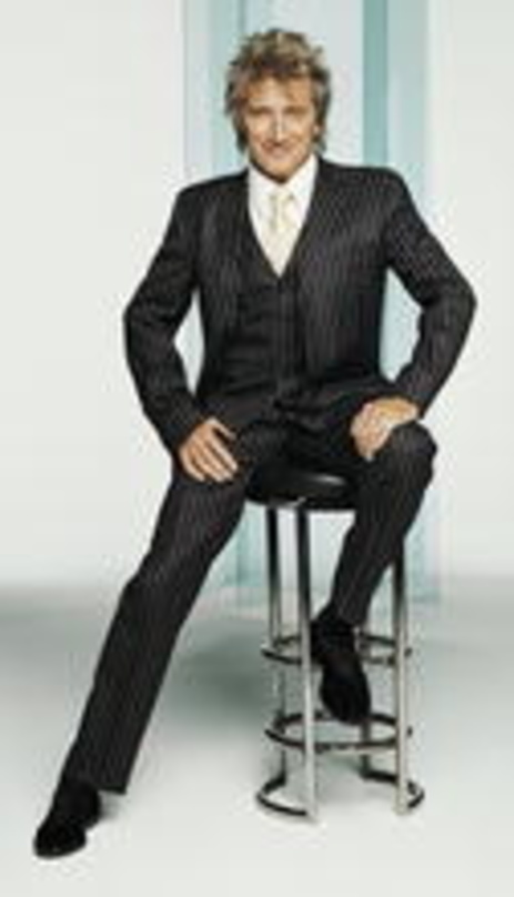 Blättert live im "Great American Songbook": Rod Stewart
