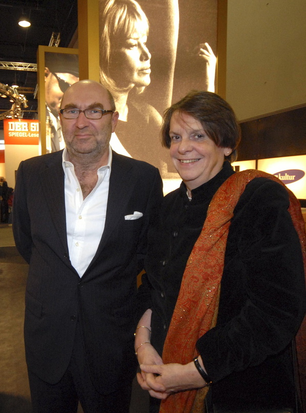 Trafen sich in Frankfurt: edel-CEO Michael Haentjes und Prof. Dr. Karin von Welck