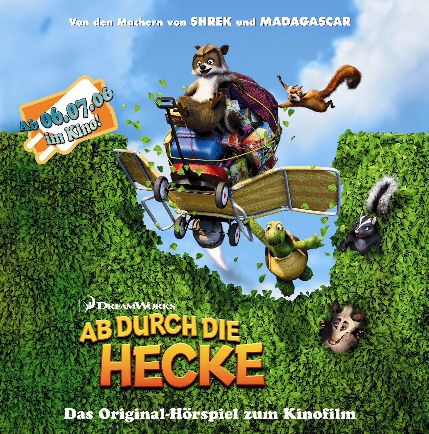 Diverse – Ab durch die Hecke - Das Original-Hörspiel zum Kinofilm