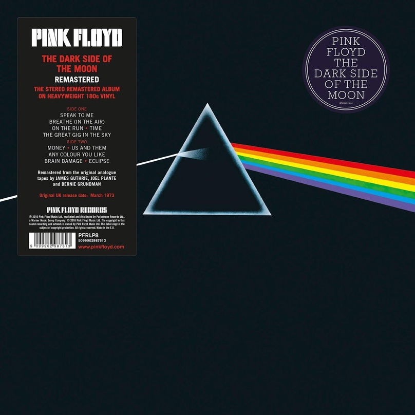 Als Aufnahme auch weiterhin gefragt, ohne begleitende Verlagsrechte bei potenziellen Käufern aber vielleicht doch nicht ganz so begehrt: der Albumklassiker "Dark Side Of The Moon" von Pink...