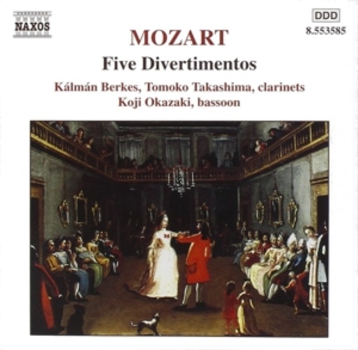 Kálmán Berkes/Tomoko Takashima/Koji Okazaki – Five Divertimentos
