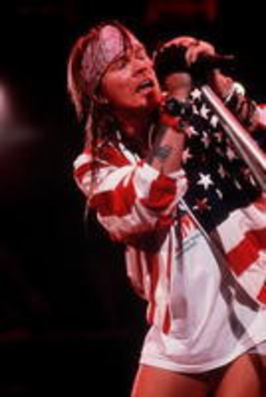Darf vor den Stones ran: Axl Rose