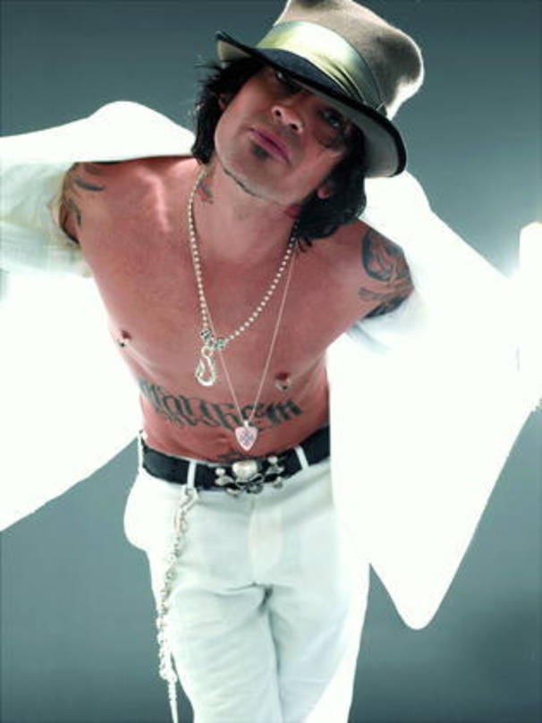 Leicht verletzt: Tommy Lee