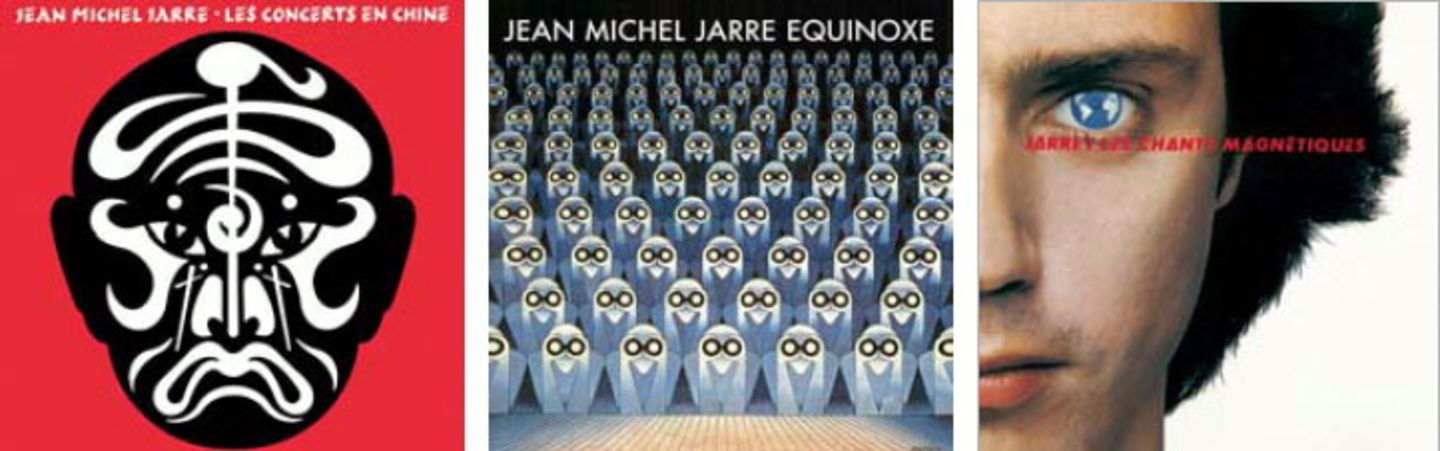 Ab dem 25. April in remasterten Versionen erhältlich: Alben des
französischen Elektronikmusikers Jean Michel Jarre