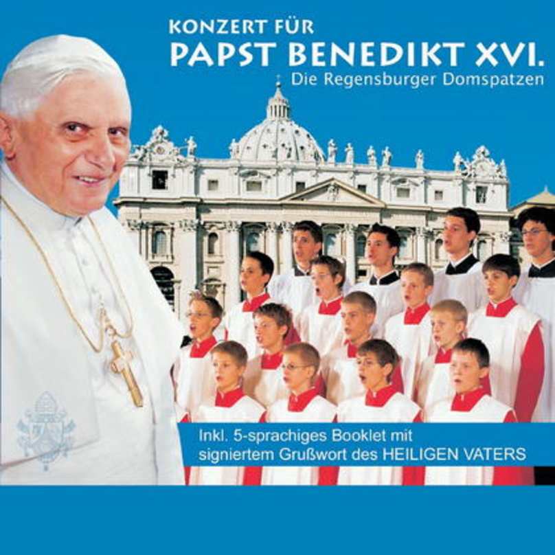Kommt mit 20.000 Exemplaren in den Handel: "Konzert für Papst Bendedikt XVI"