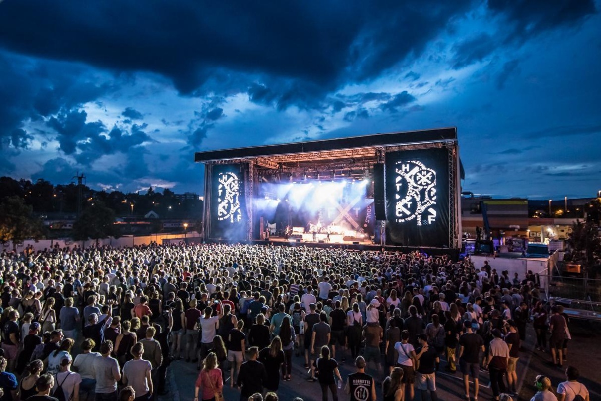 Spielte am Open-Air-Samstag: Frank Turner im Kulturpark des Schlachthofs Wiesbaden