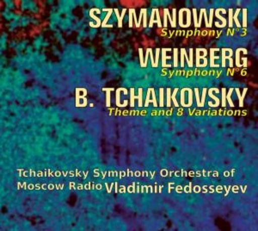Vladimir Fedosseyev/Tchaikovsky Symphony Orch. Moscow – Symphony No. 3/Symphony No. 6/Theme And 8 Variations