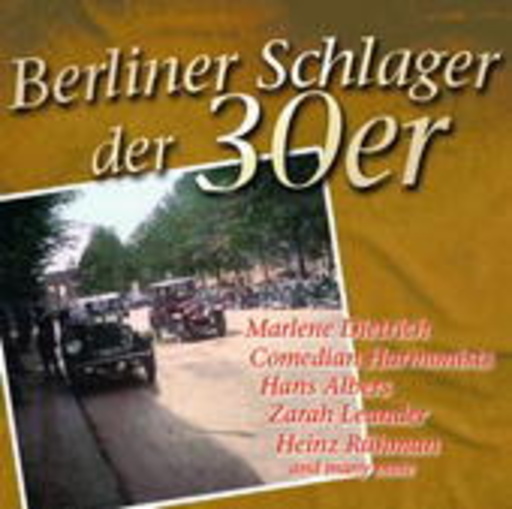 Diverse – Berliner Schlager der 30er