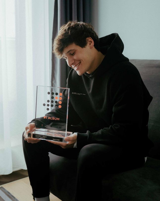 Erhielt erstmals den Nummer-eins-Award der GfK: Wincent Weiss