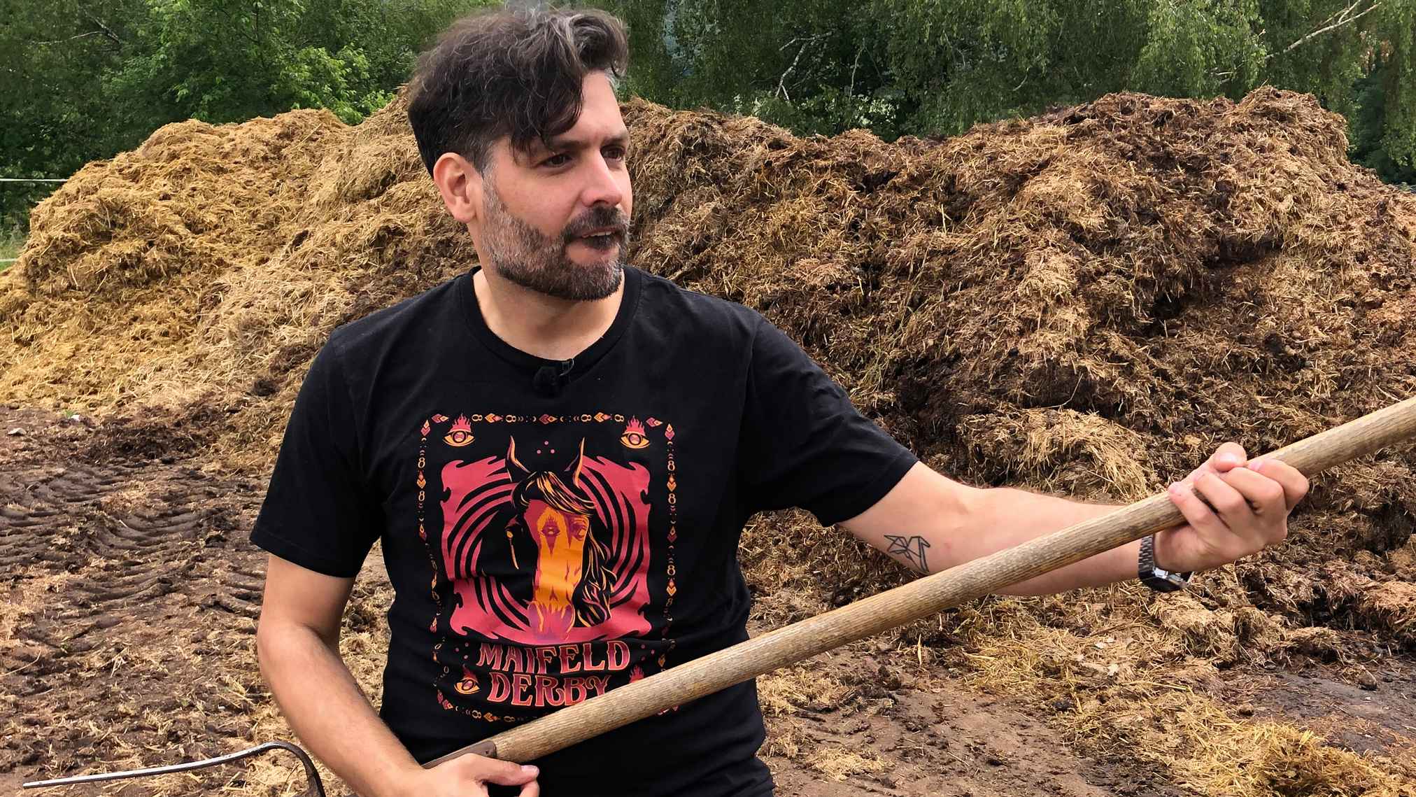 Steht in Gedanken immer auf der Festivalbühne: Maifeld-Derby-Gründer Timo Kumpf, Geschäftsführer Delta Konzerte.