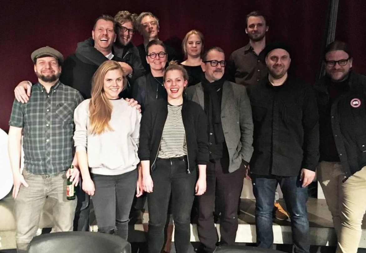 Bei der Jahresversammlung (vorn, von links): Eric Landmann, Julia Ramonat, Catharine Krämer, Daniel Fiedler, Götz Gottschalk und Torsten Groß sowie (hinten, von links) Mark Löscher, Beat G...