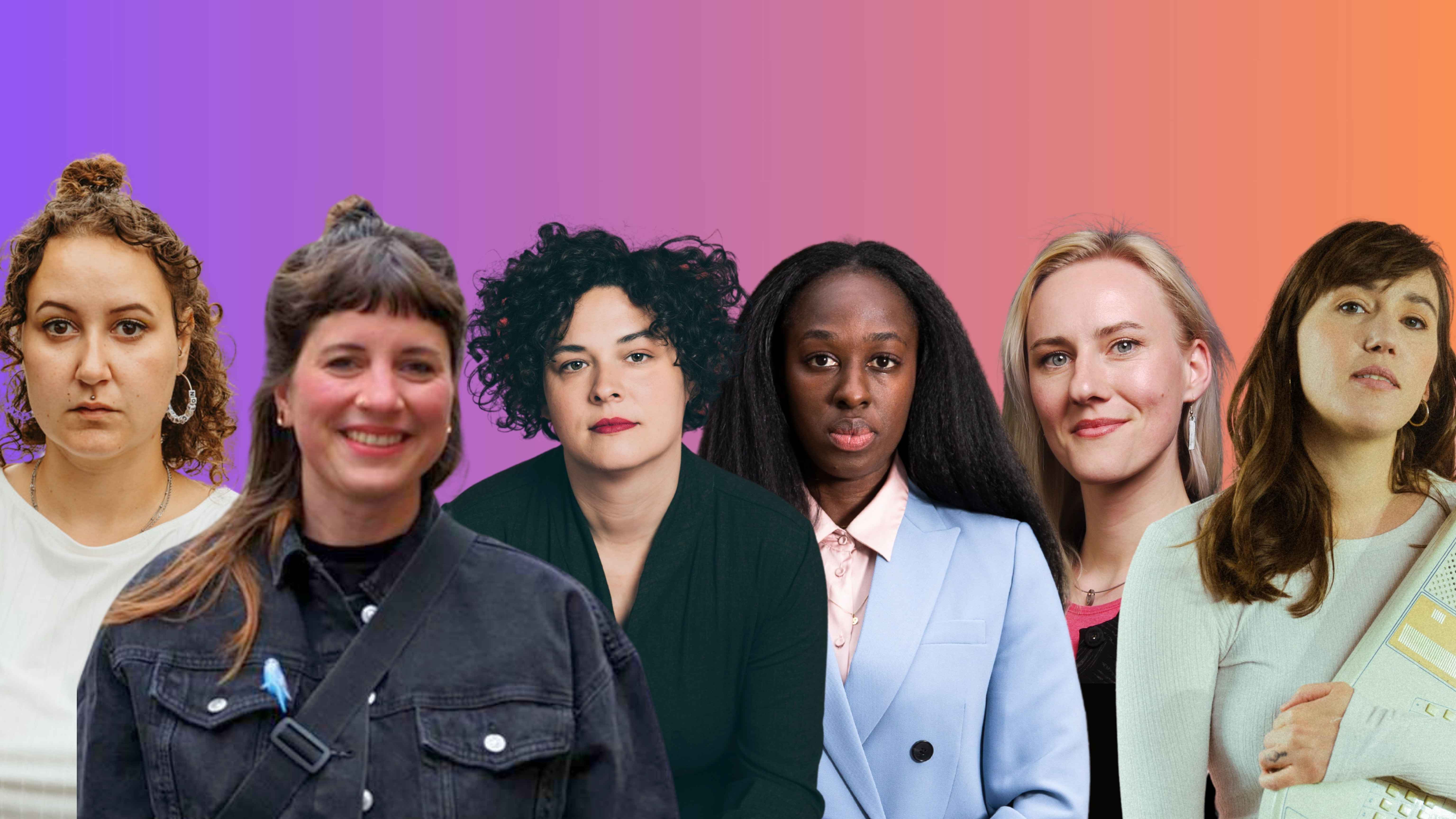 Übernehmen Verantwortung im Vorstand (von links): Sherin Striewe, Amelie Köppl, Leandra Preißler, Pamela Owusu-Brenyah, Anika Jankowski und Johanna Amelie.