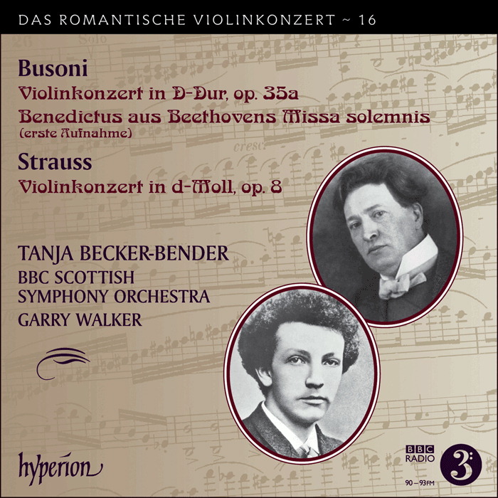 Tanja Becker-Bender/Garry Walker/BBC Scottish Symphony – The Romantic Violin Concerto - 16