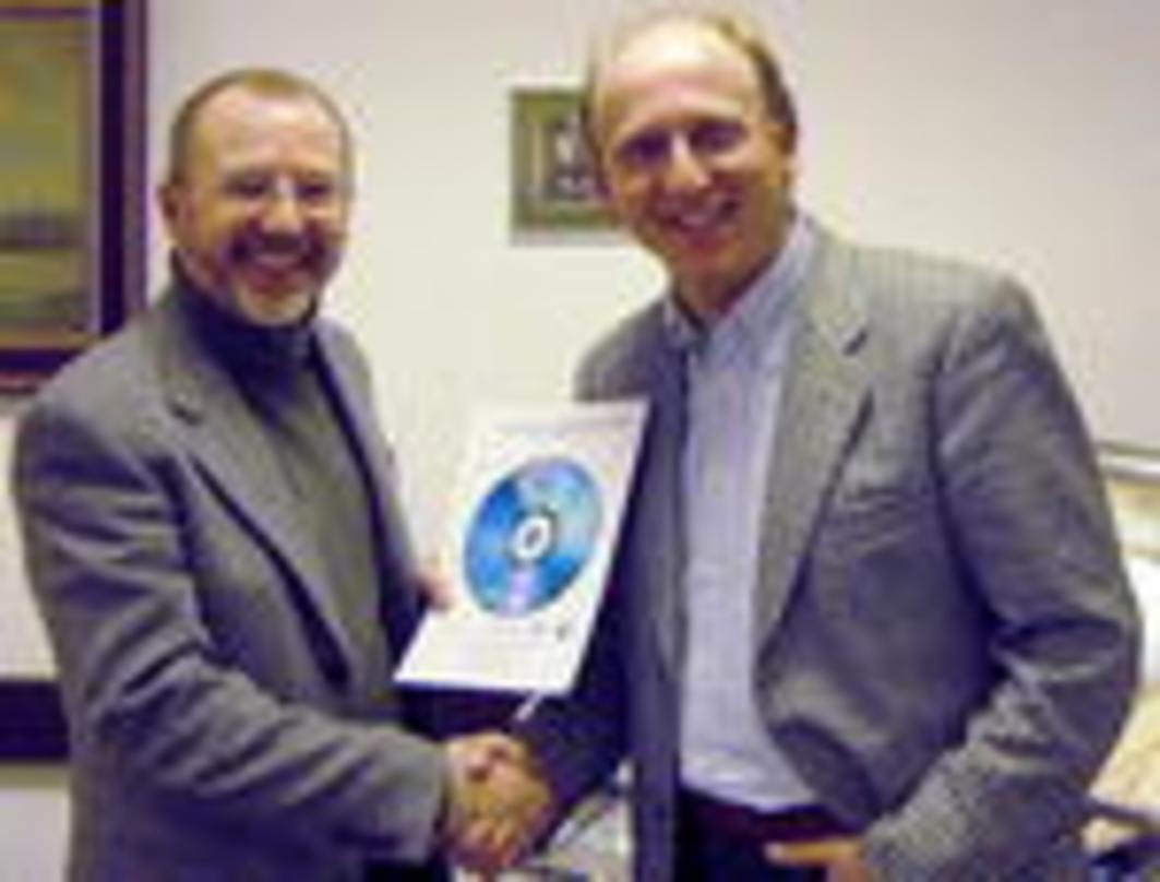 Neue Vertriebspartner: Tony Harris (l.) und Frank Schröder