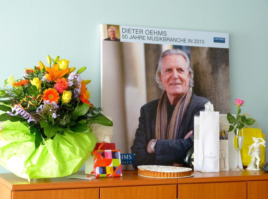 Steht nach 50 Jahren noch in Diensten der Musik: Dieter Oehms