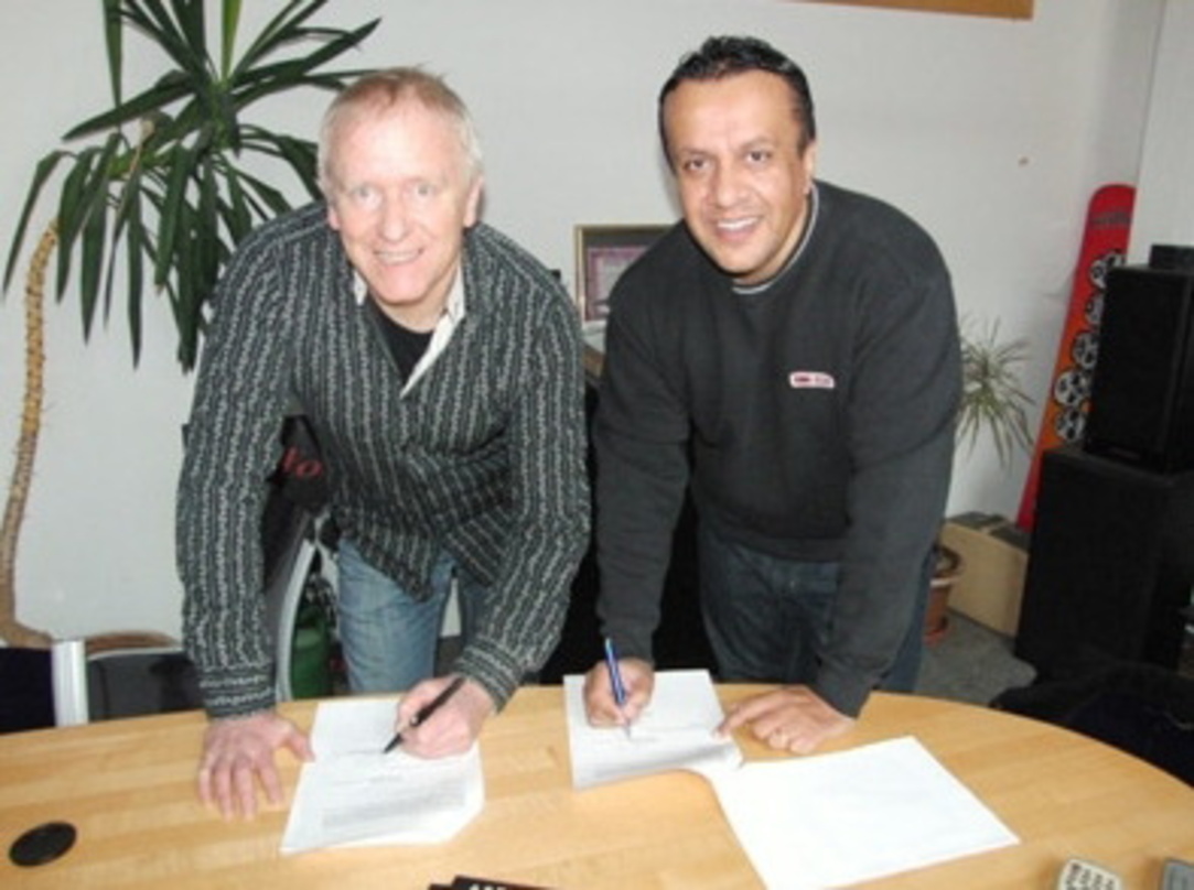Neue Partner: Deville Schober (l.) und Sat Bisla