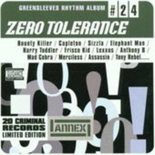 Diverse – Greensleeves Rhythm Sampler 24 - Zero Tolerance