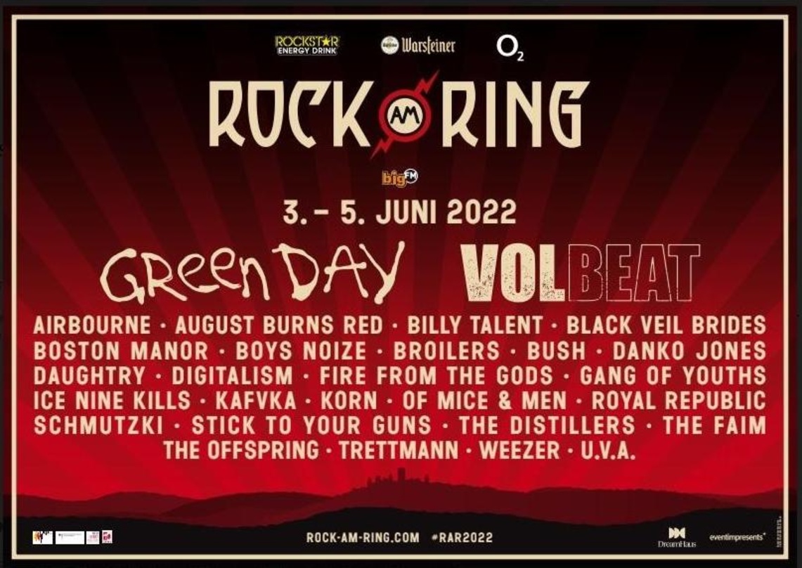 Soll nach zweijähriger Zwangspause 2022 wieder steigen: Rock am Ring