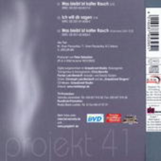 Projekt 41 – Was bleibt ist kalter Rauch