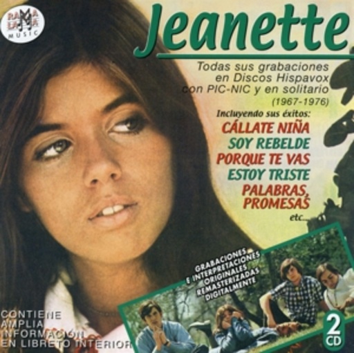 Jeanette – Todos Sus Grabaciones En Discos Hispavox (1967-1976)