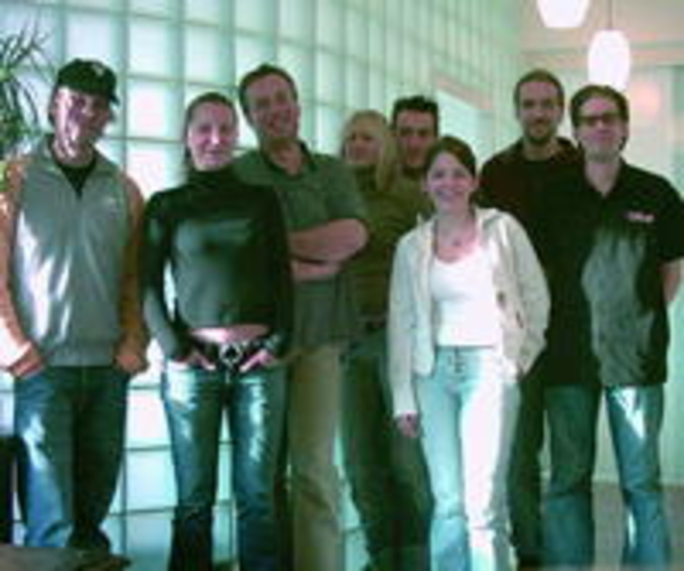 Neu aufgestellt: das cmm-Team (v.l.n.r.) mit Bauke deGroot, Nasrin Vahadani, Dierk Schafer, Iris Klabunde, Marco Linke, Anita Nowak, Sebastian Vree und Martin Kleemann