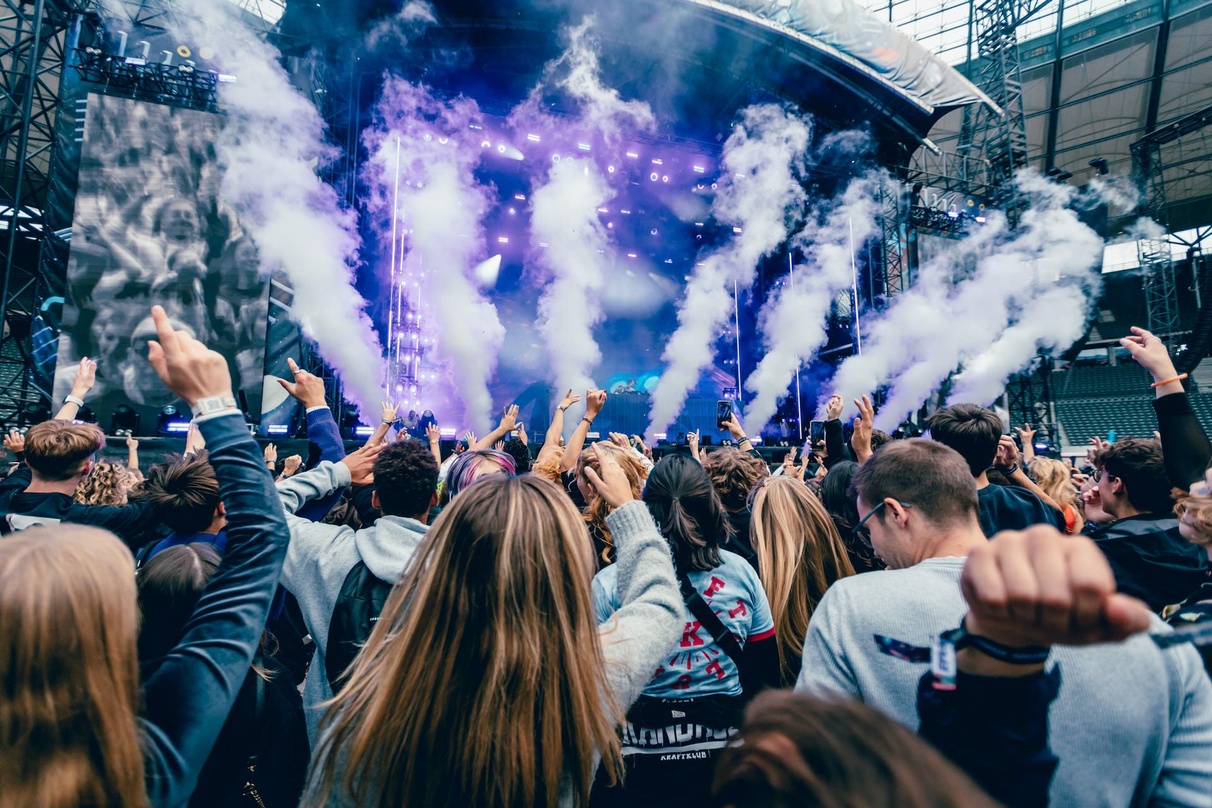 Kamen am letzten Septemberwochenende ins Berliner Olympiastadion: Fans bei der sechsten Ausgabe von Lollapalooza Berlin