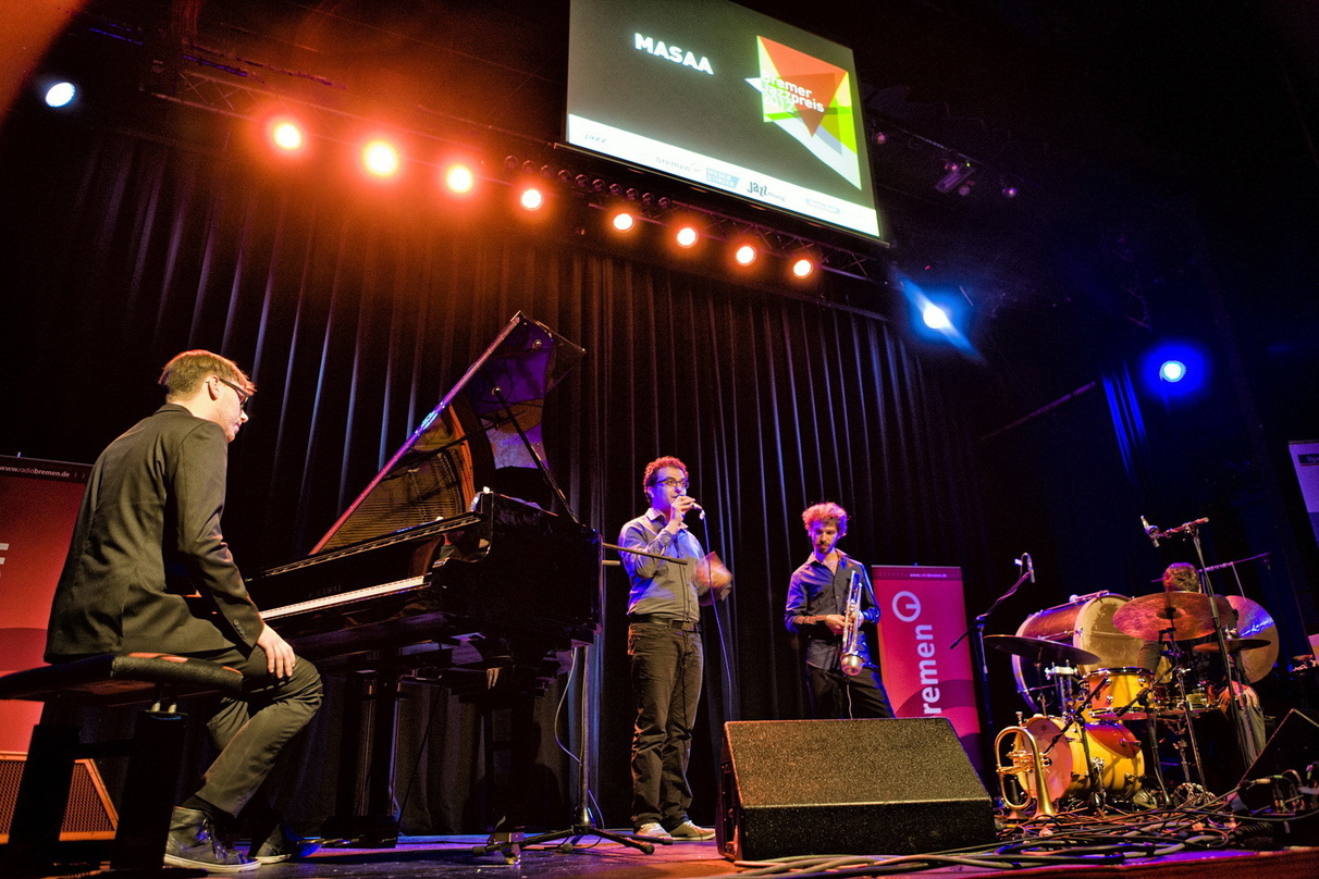 Überzeugten Publikum und Juroren: Masaa holten sich im Club Fritz den Bremer Jazzpreis