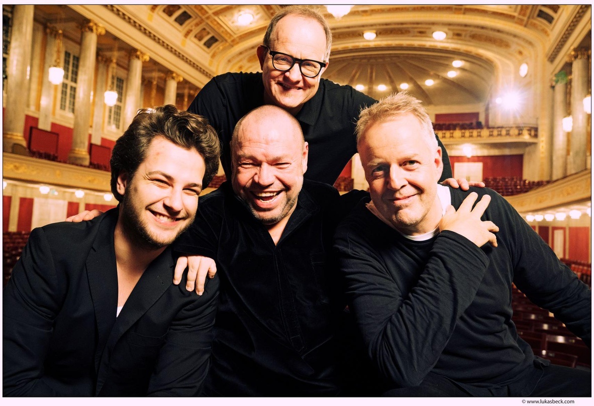 Im Line-up des Jazzfest Rottweil: Thomas Quasthoff (mitte) und Band