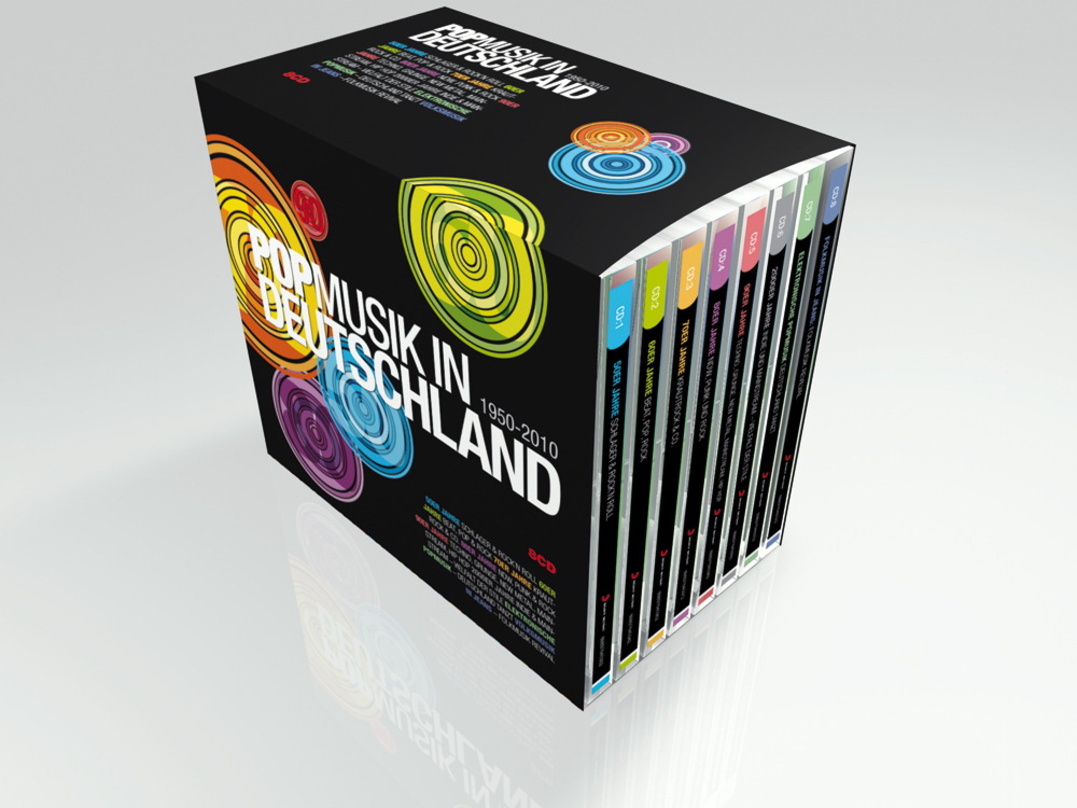 Gemeinschaftsprojekt von Musikrat, Popakademie und Sony Music: die CD-Box "Pop in Deutschland"