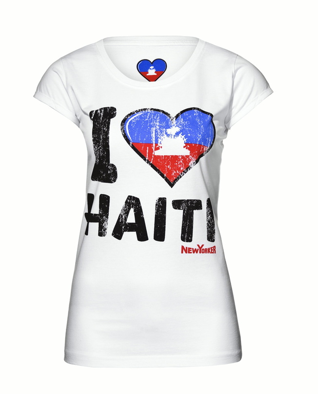 Soll Haiti helfen: ein T-Shirt der Charity-Kollektion von New Yorker