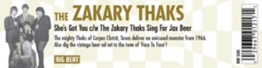 Zakary Thanks – She's Got You/The Zakary Thanks Sing For Jax Beer
