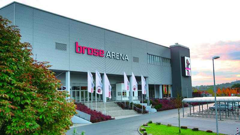 Gehört nun zur EVVC-Familie: die von Bamberg Congress + Event betriebene brose Arena.