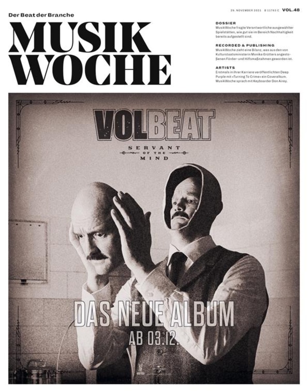 Die E-Paper-Ausgabe von MusikWoche Vol. 48 2021