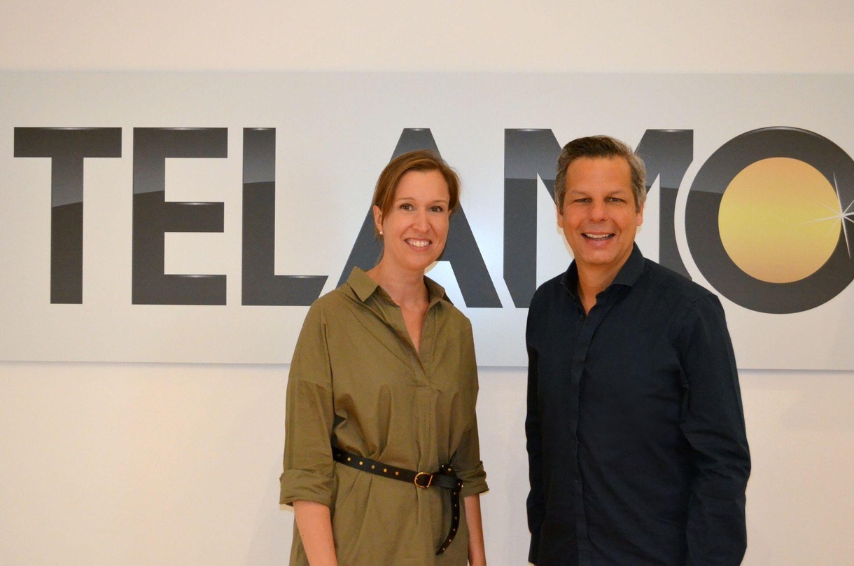 Beide gehören von Anfang an zu Telamo: Birte Goldbrunner und Ken Otremba
