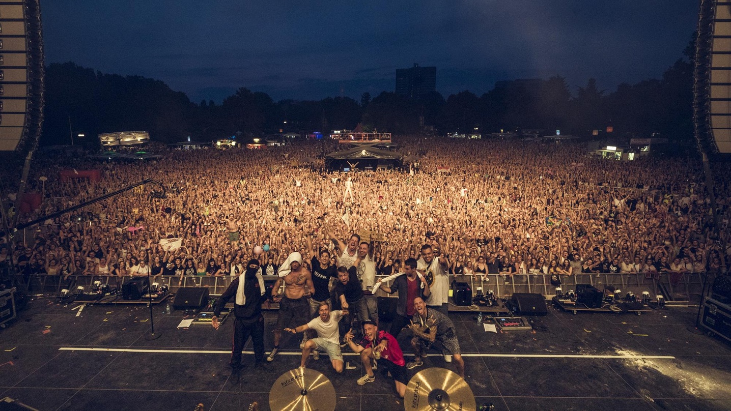 Einer der Höhepunkte bei Juicy Beats: die Show von SDP